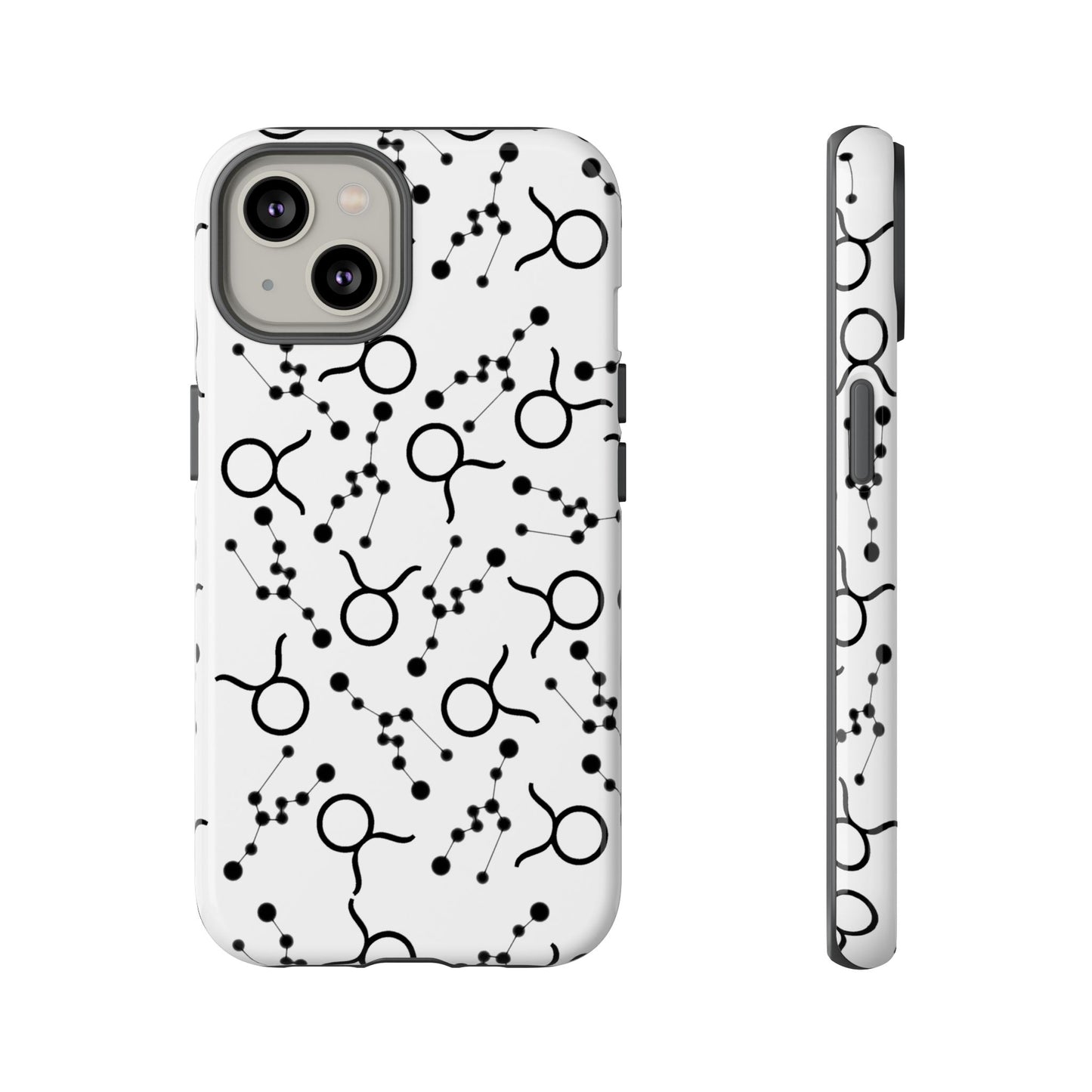 Tough Cases with the Taurus Zodiac sign for iPhone, Samsung Galaxy, and Google Pixel devices