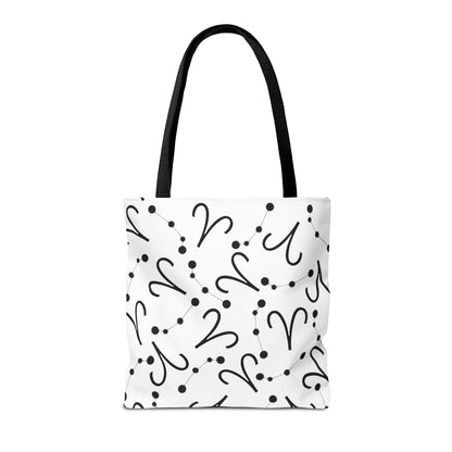 Tote Bag Aries Zodiac sign AOP