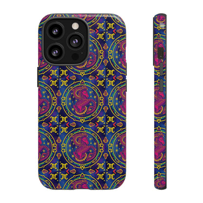 Tough Cases, Capricorn, Zodiac, Metal Pattern