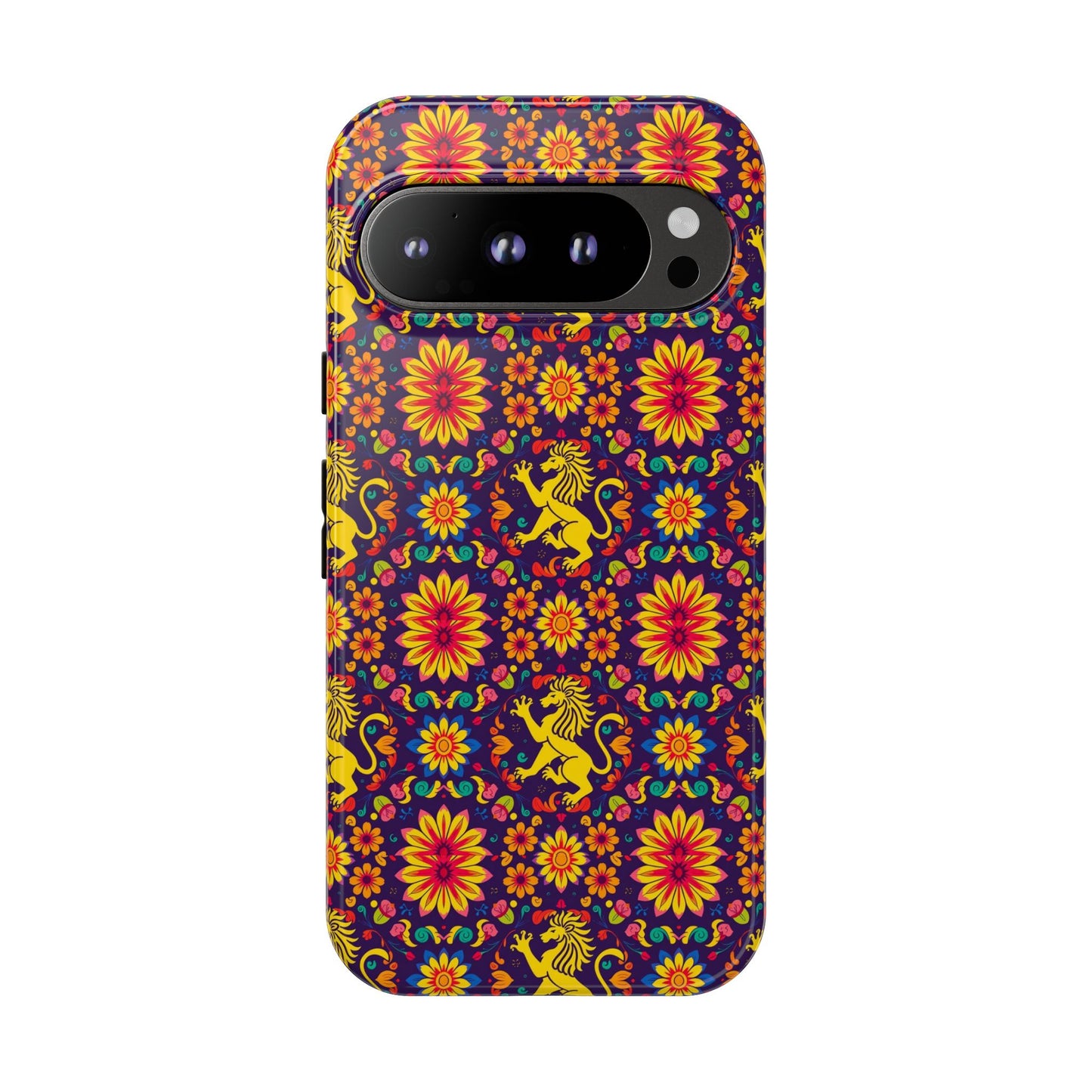 Tough Cases, Leo, Zodiac, Flower Pattern