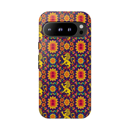 Tough Cases, Leo, Zodiac, Flower Pattern