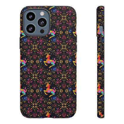 Tough Cases, Capricorn, Zodiac v2, Metal Pattern