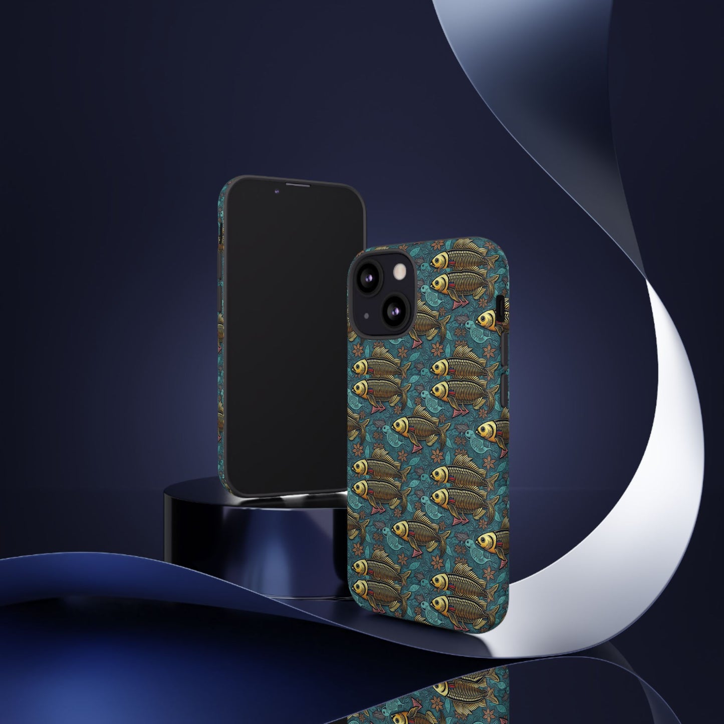 Tough Cases, Pisces, Zodiac v1, Metal Pattern