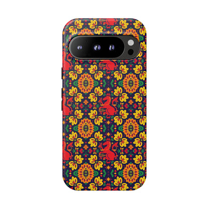 Tough Cases, Virgo, Zodiac v2, Flower Pattern