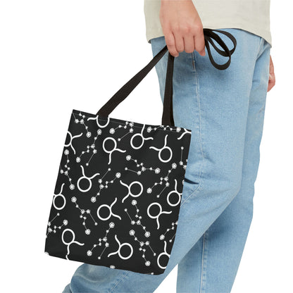 Tote Bag Taurus Zodiac sign AOP