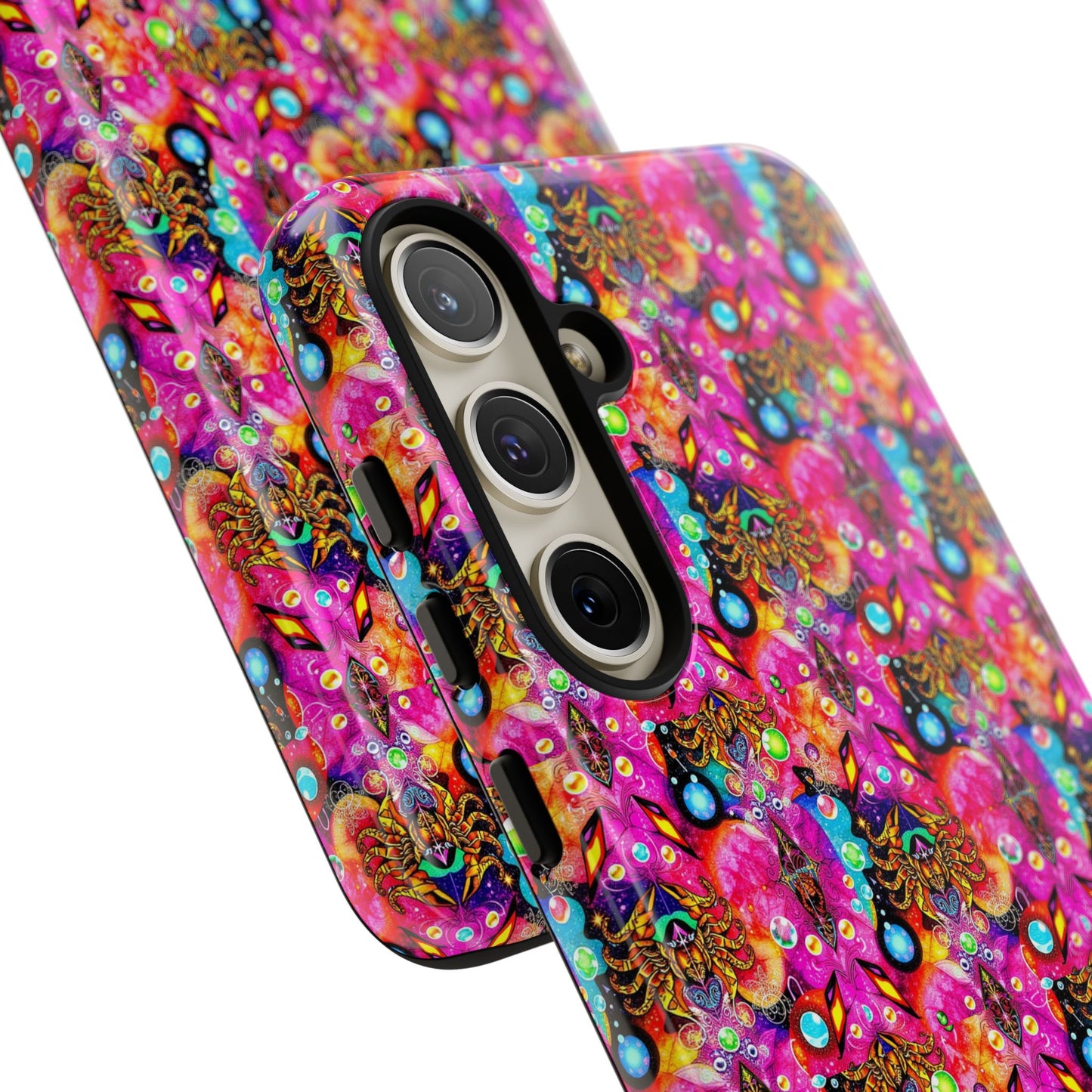 Tough Cases, Scorpio, Zodiac v1, Bubble Pattern