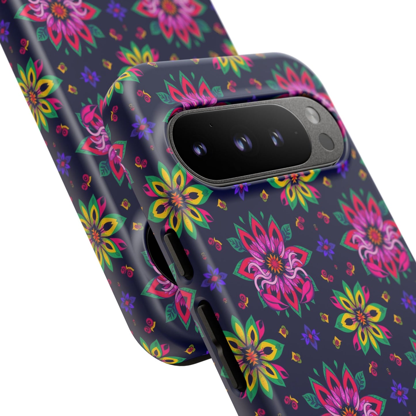 Tough Cases, Scorpio, Zodiac v4, Flower Pattern