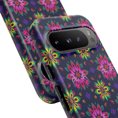 Tough Cases, Scorpio, Zodiac v4, Flower Pattern