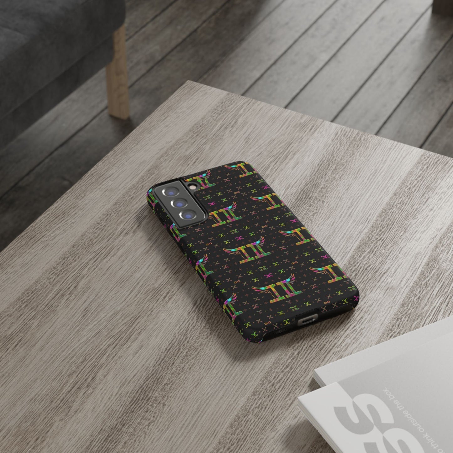 Tough Cases, Gemini, Zodiac v1, Metal Pattern
