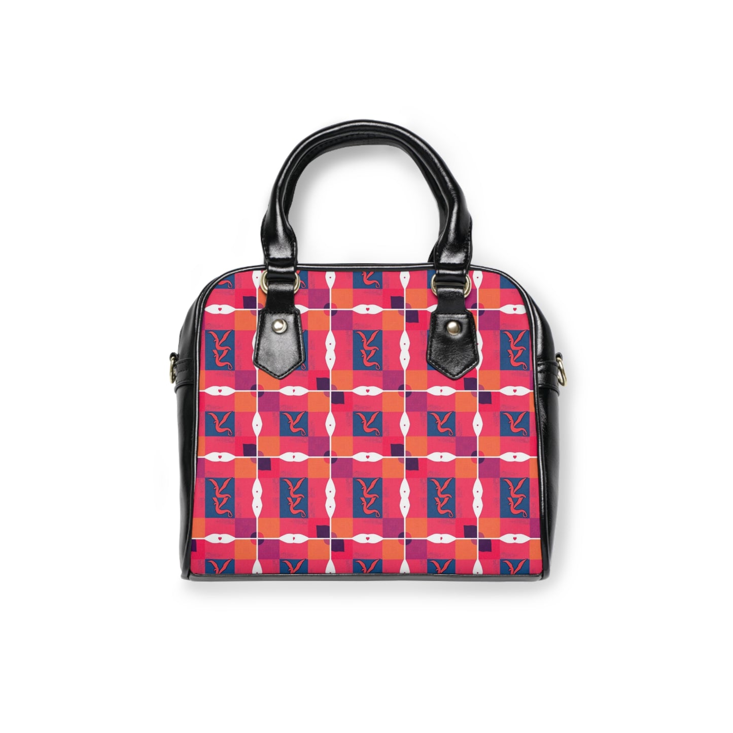 Shoulder Handbag, Sagittarius, Zodiac v3, Shapes Pattern