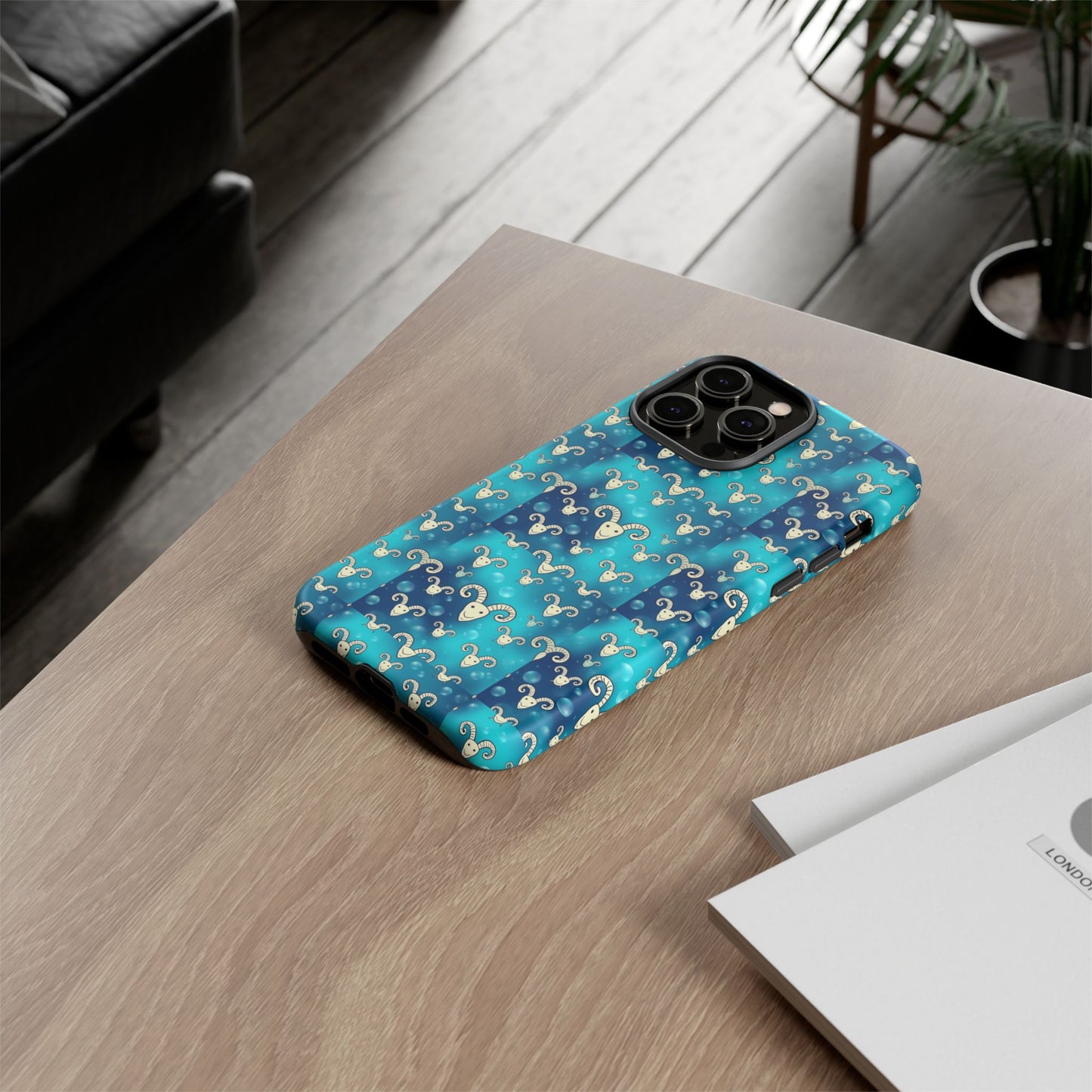 Tough Cases, Aries, Zodiac v1, Bubble Pattern