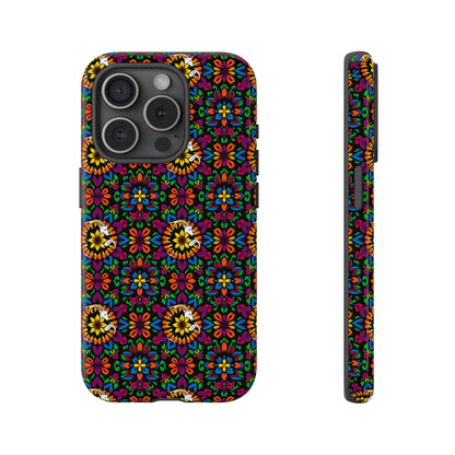 Tough Cases, Capricorn, Zodiac v2, Flower Pattern