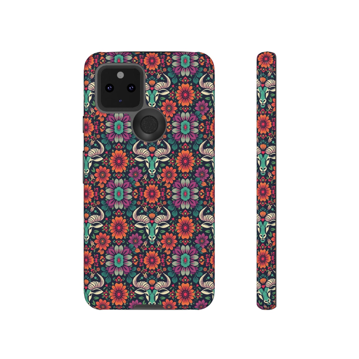 Tough Cases, Taurus, Zodiac v4, Flower Pattern