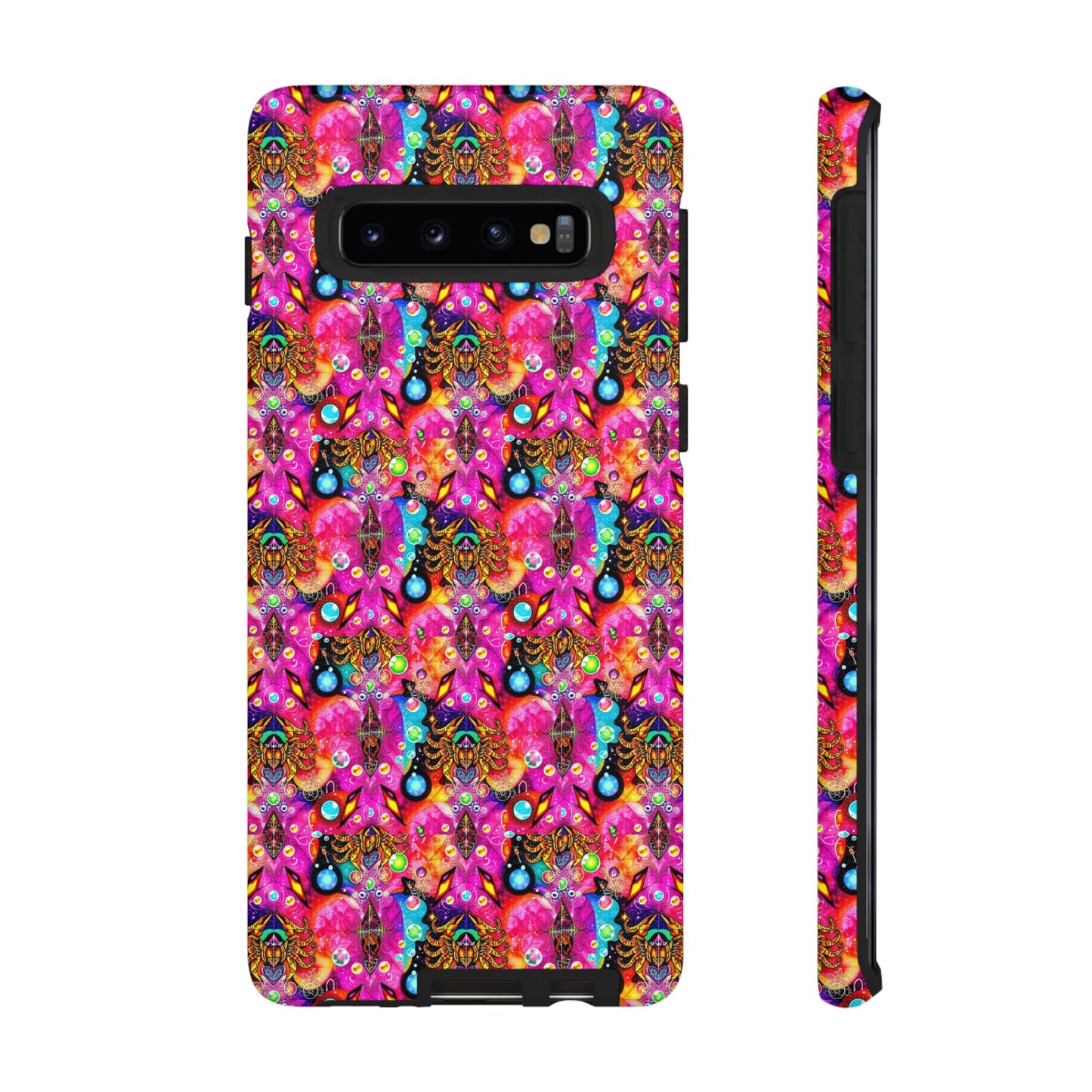 Tough Cases, Scorpio, Zodiac v1, Bubble Pattern