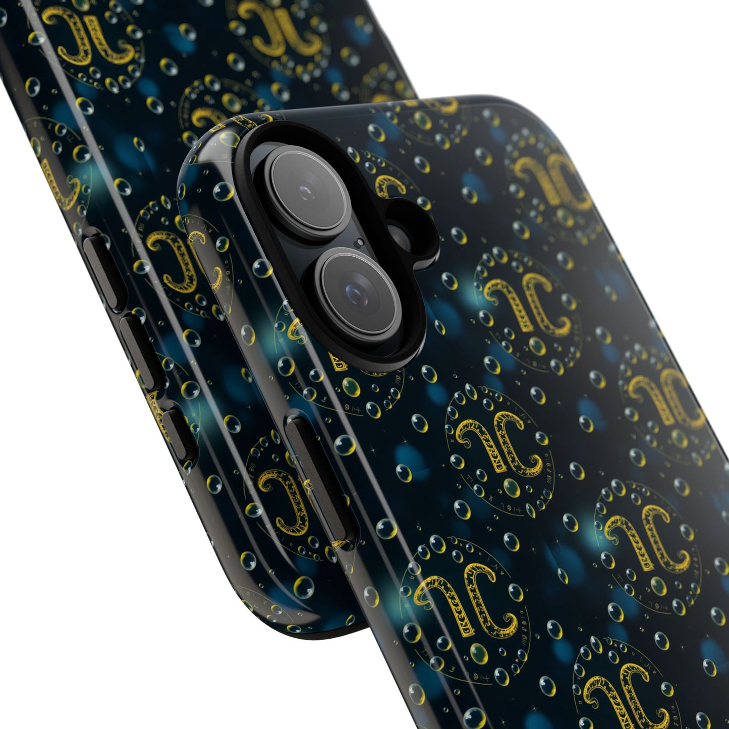 Tough Cases, Aquarius, Zodiac v2, Bubble Pattern