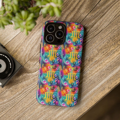 Tough Cases, Gemini, Zodiac v3, Bubble Pattern