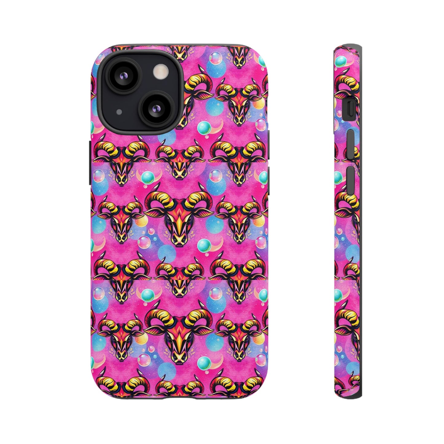 Tough Cases, Taurus, Zodiac, Bubble Pattern
