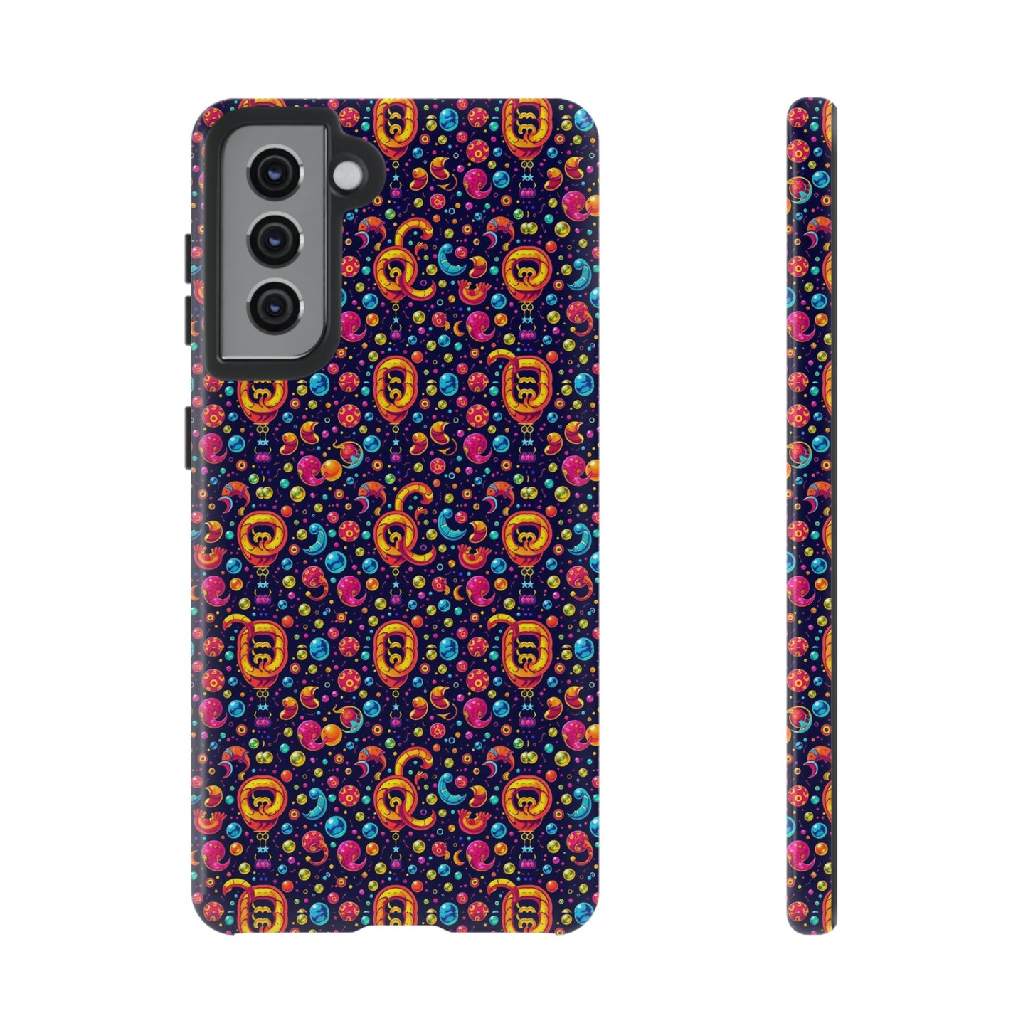 Tough Cases, Aquarius, Zodiac v1, Bubble Pattern