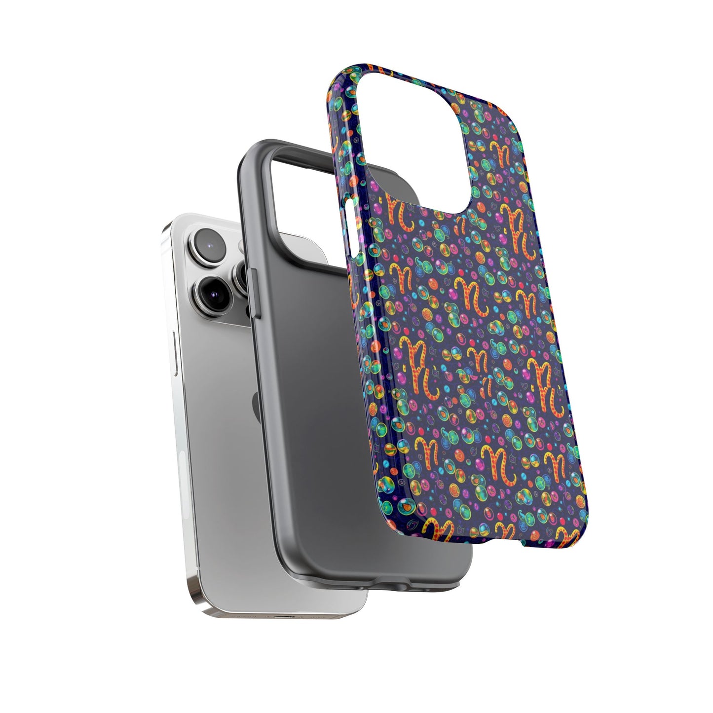 Tough Cases, Aquarius, Zodiac, Bubble Pattern