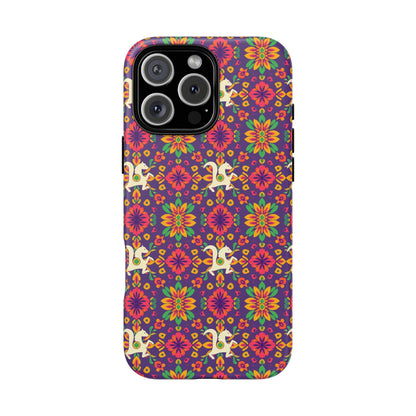 Tough Cases, Aquarius, Zodiac v1, Flower Pattern