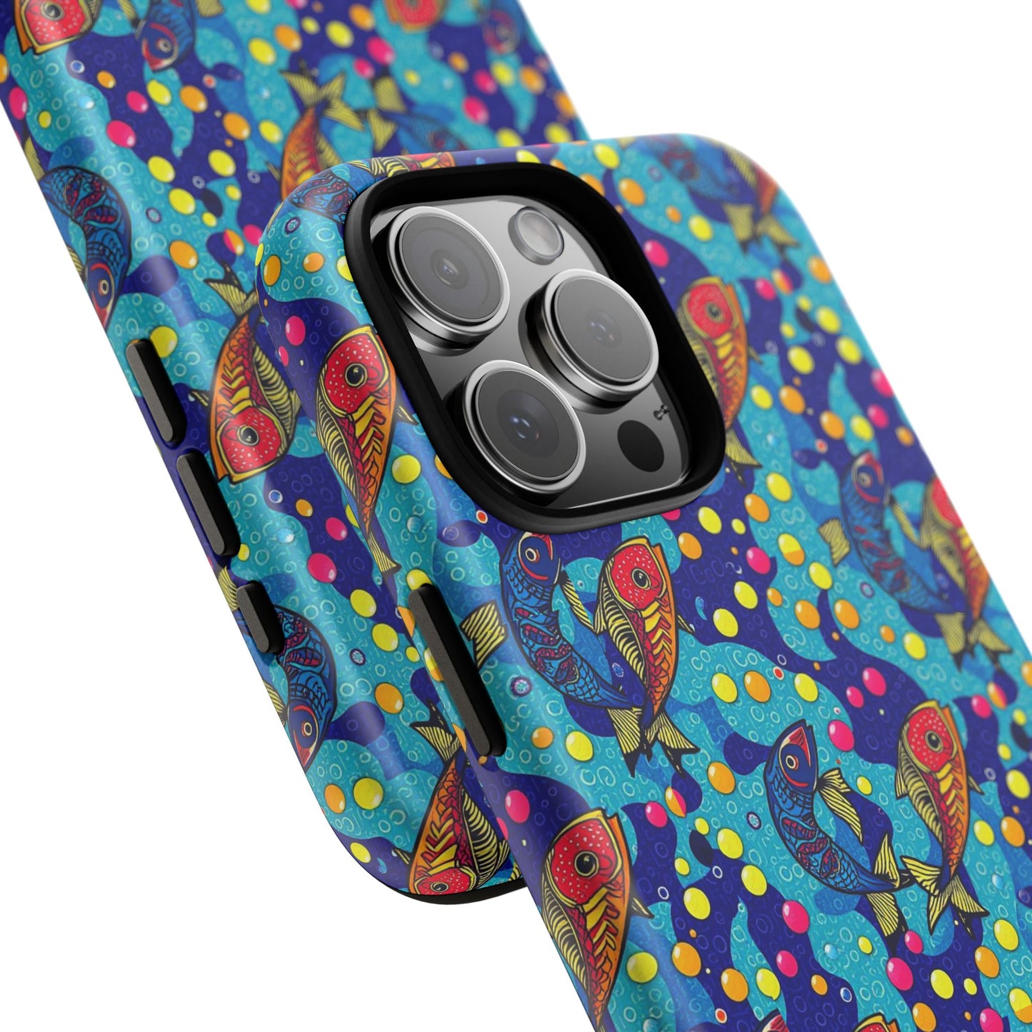 Tough Cases, Pisces, Zodiac v2, Bubble Pattern