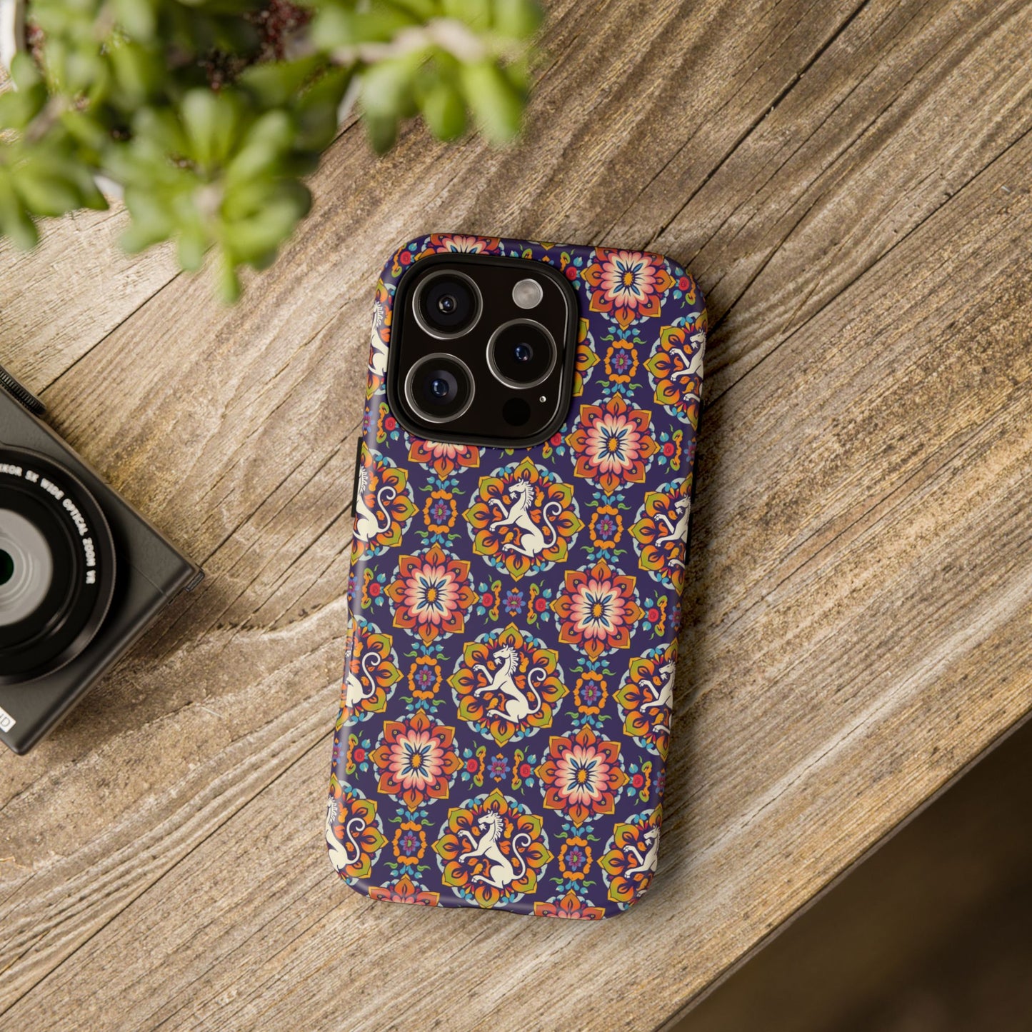 Tough Cases, Virgo, Zodiac v3, Flower Pattern