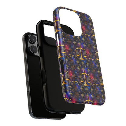 Tough Cases, Libra, Zodiac v2, Metal Pattern