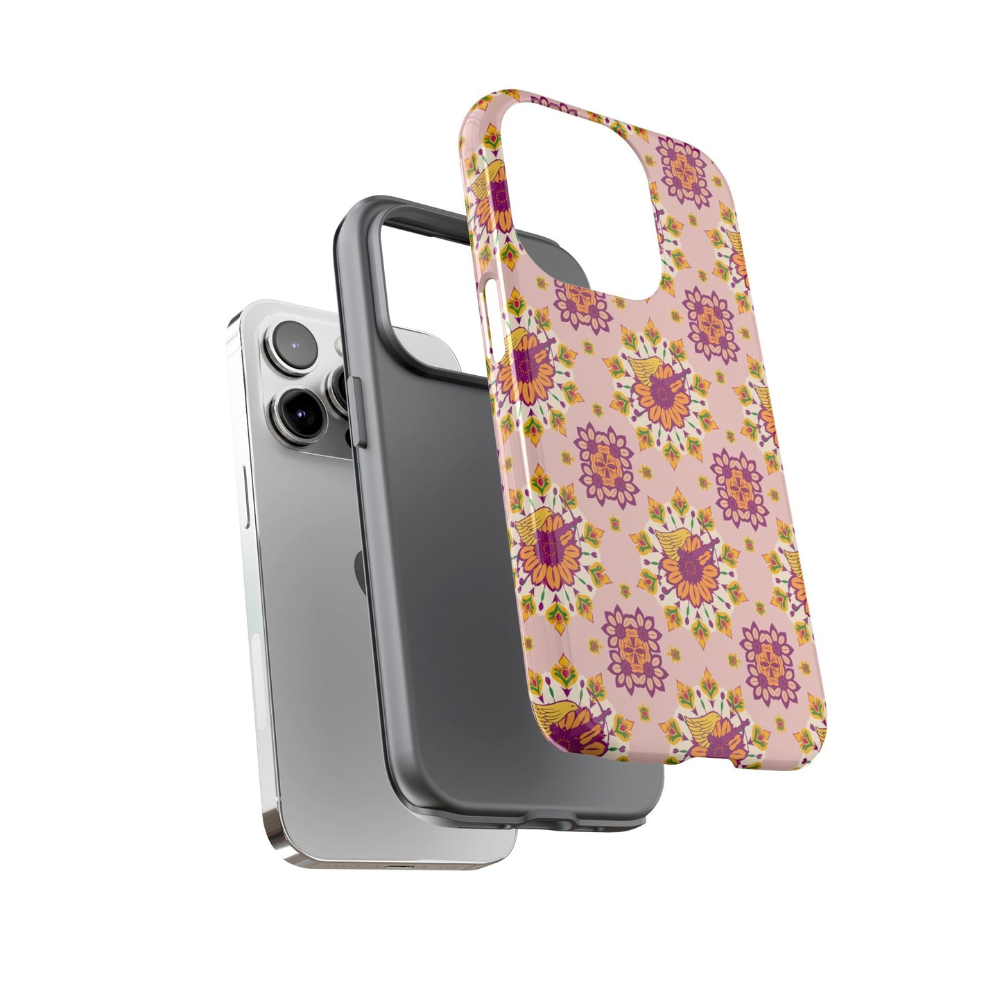 Tough Cases, Sagittarius, Zodiac v4, Flower Pattern