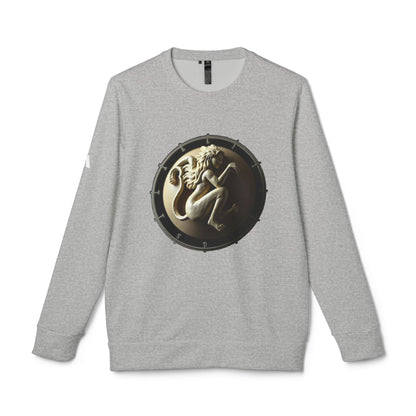 Adidas, Unisex Fleece Crewneck Sweatshirt, Virgo, Space Symbol, Zodiac