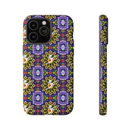 Tough Cases, Sagittarius, Zodiac v1, Flower Pattern