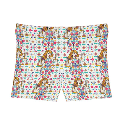 Women's Shorts, (AOP), Libra, Zodiac, Sexy Pattern