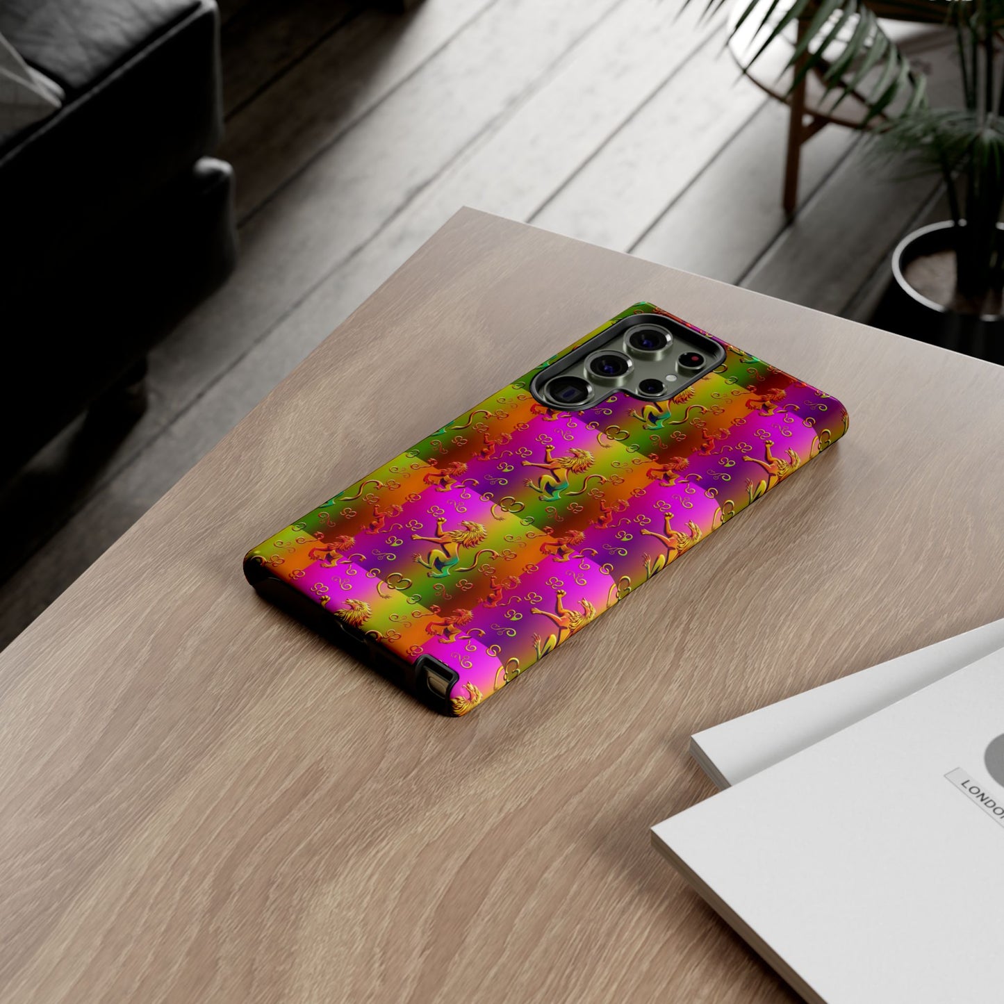 Tough Cases, Leo, Zodiac v1, Metal Pattern