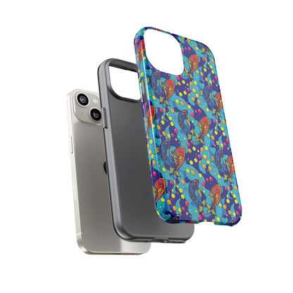 Tough Cases, Pisces, Zodiac v2, Bubble Pattern