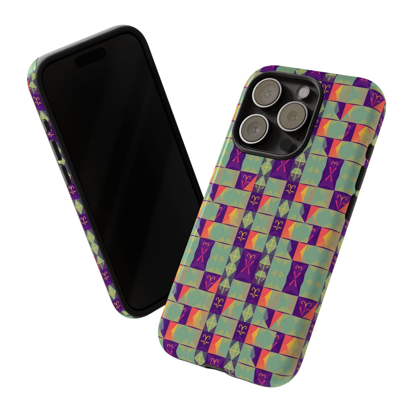 Tough Cases, Aquarius, Zodiac v2, Shape Pattern