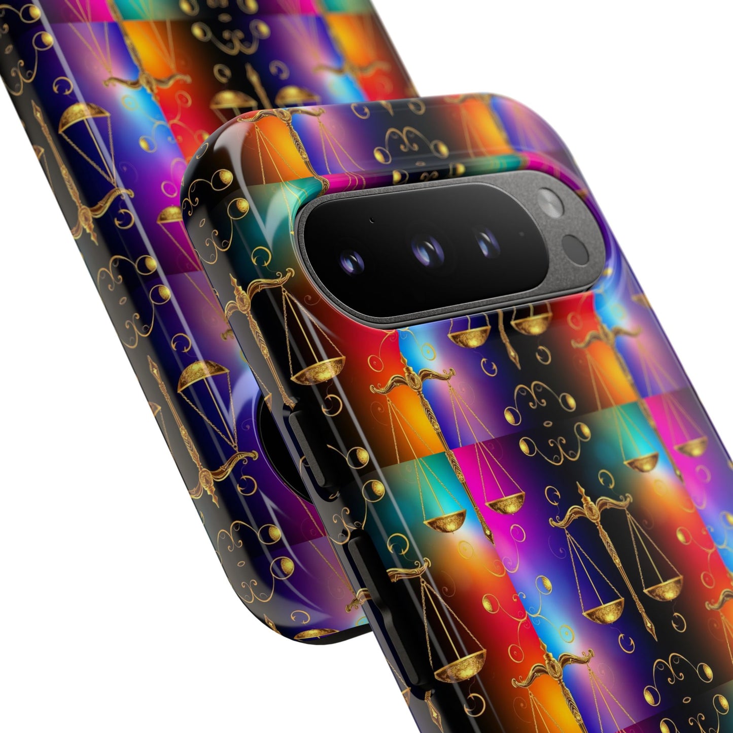 Tough Cases, Libra, Zodiac v1, Metal Pattern