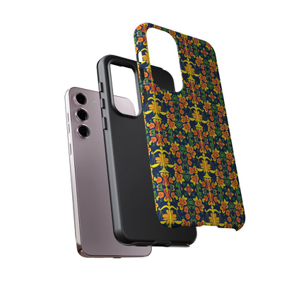 Tough Cases, Libra, Zodiac v3, Flower Pattern