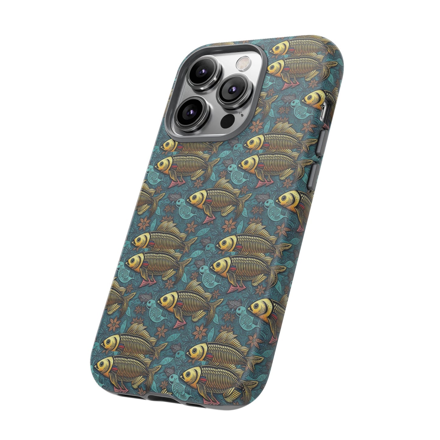 Tough Cases, Pisces, Zodiac v1, Metal Pattern