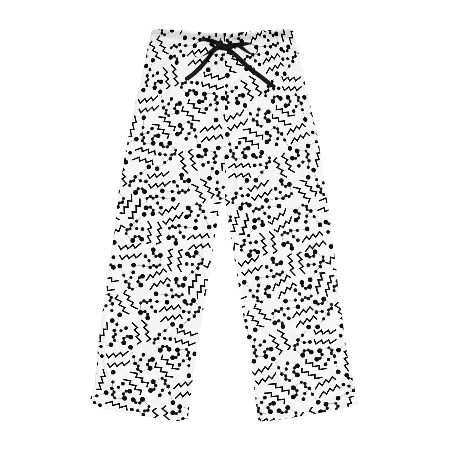 Women's Zodiac Pajama Pants (AOP) Aquarius Zodiac Sign
