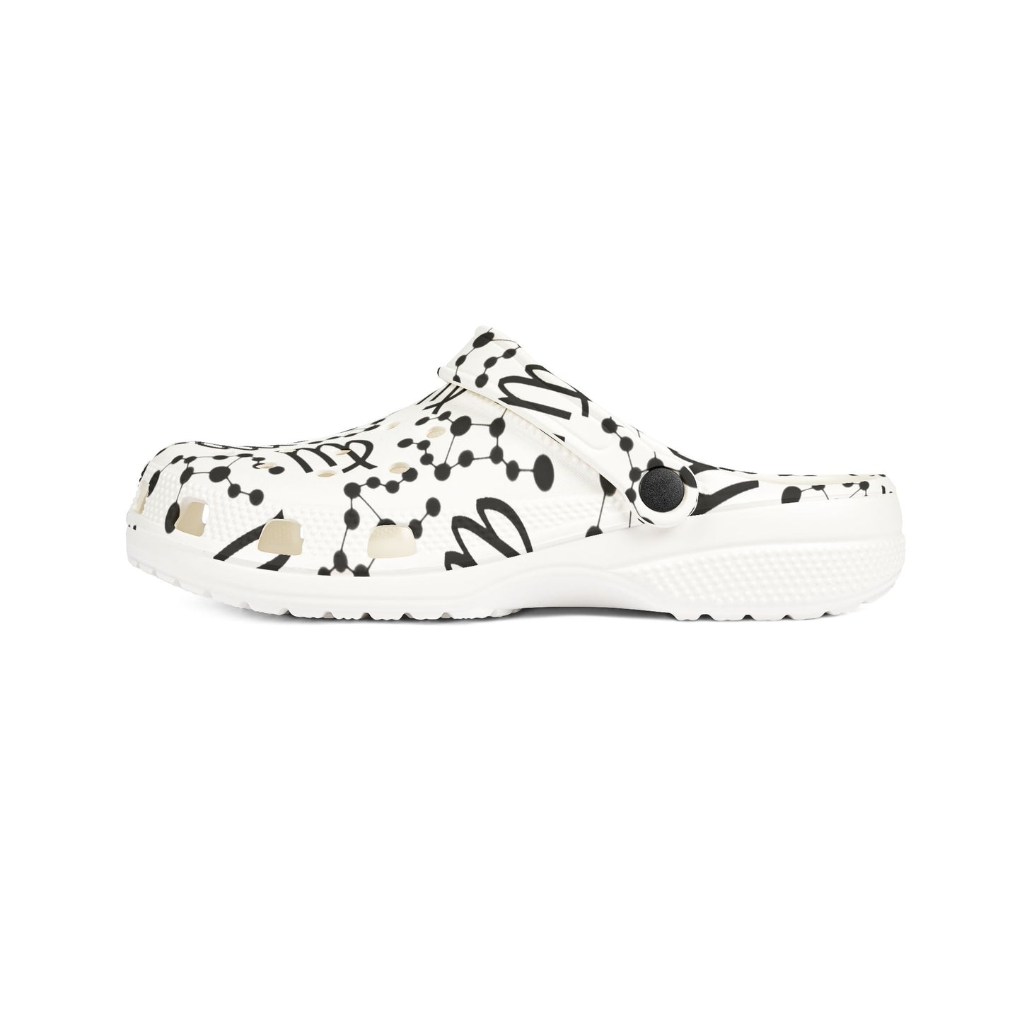 EVA Foam Rubber Shoes (AOP), Material 100% EVA, Virgo Zodiac Design
