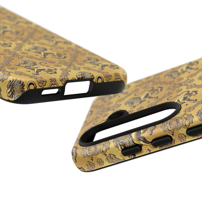 Tough Cases, Leo, Zodiac, Metal Pattern