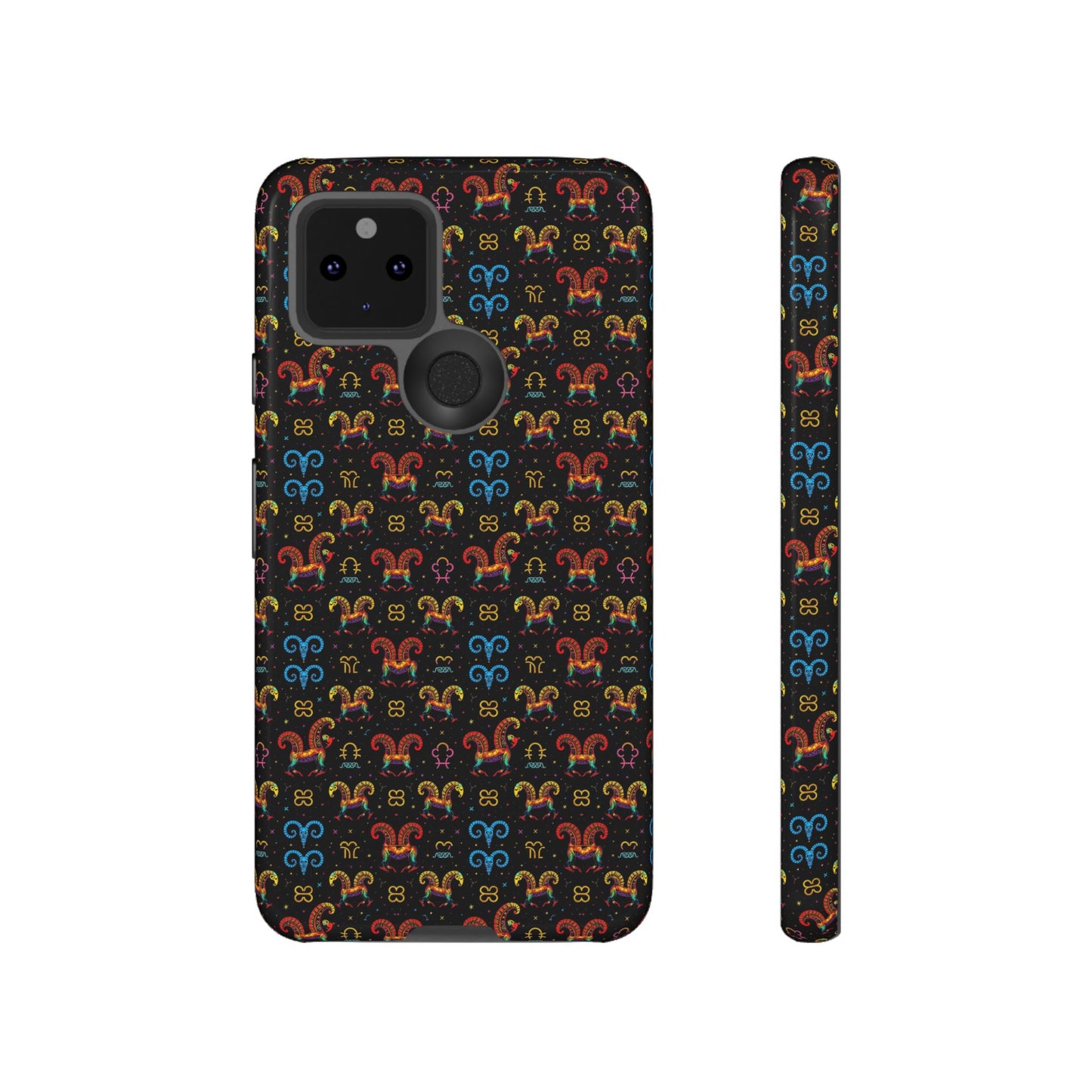 Tough Cases, Aries, Zodiac v1, Metal Pattern