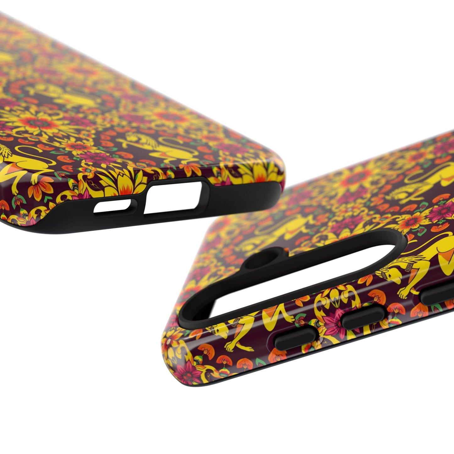 Tough Cases, Virgo, Zodiac v1, Flower Pattern