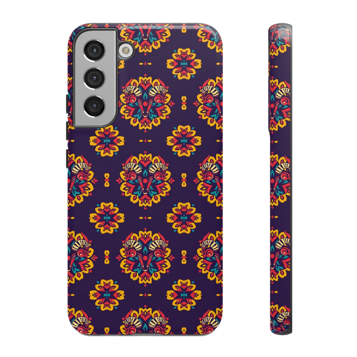 Tough Cases, Taurus, Zodiac, Flower Pattern