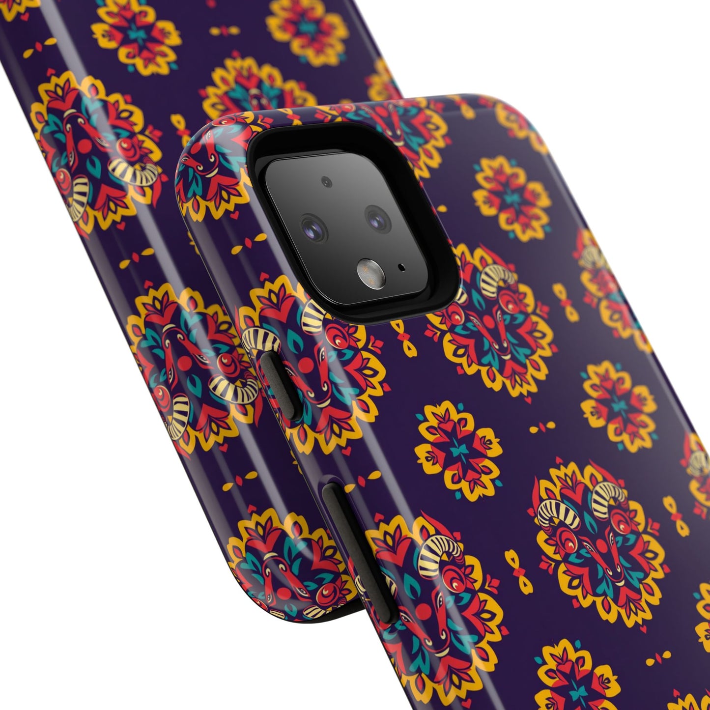 Tough Cases, Taurus, Zodiac, Flower Pattern