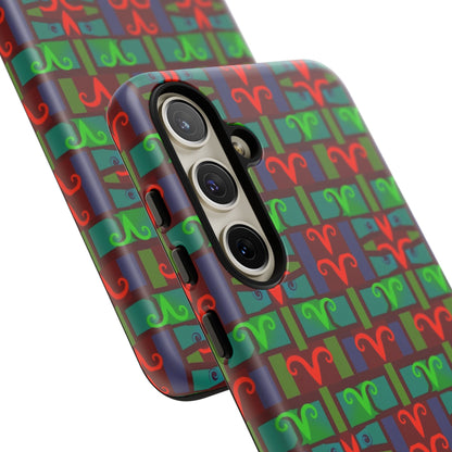 Tough Cases, Aries, Zodiac v2, Shape Pattern