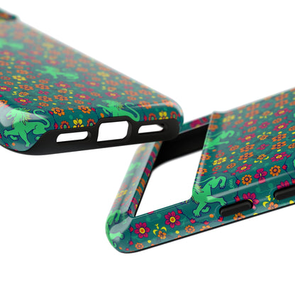 Tough Cases, Leo, Zodiac v3, Flower Pattern