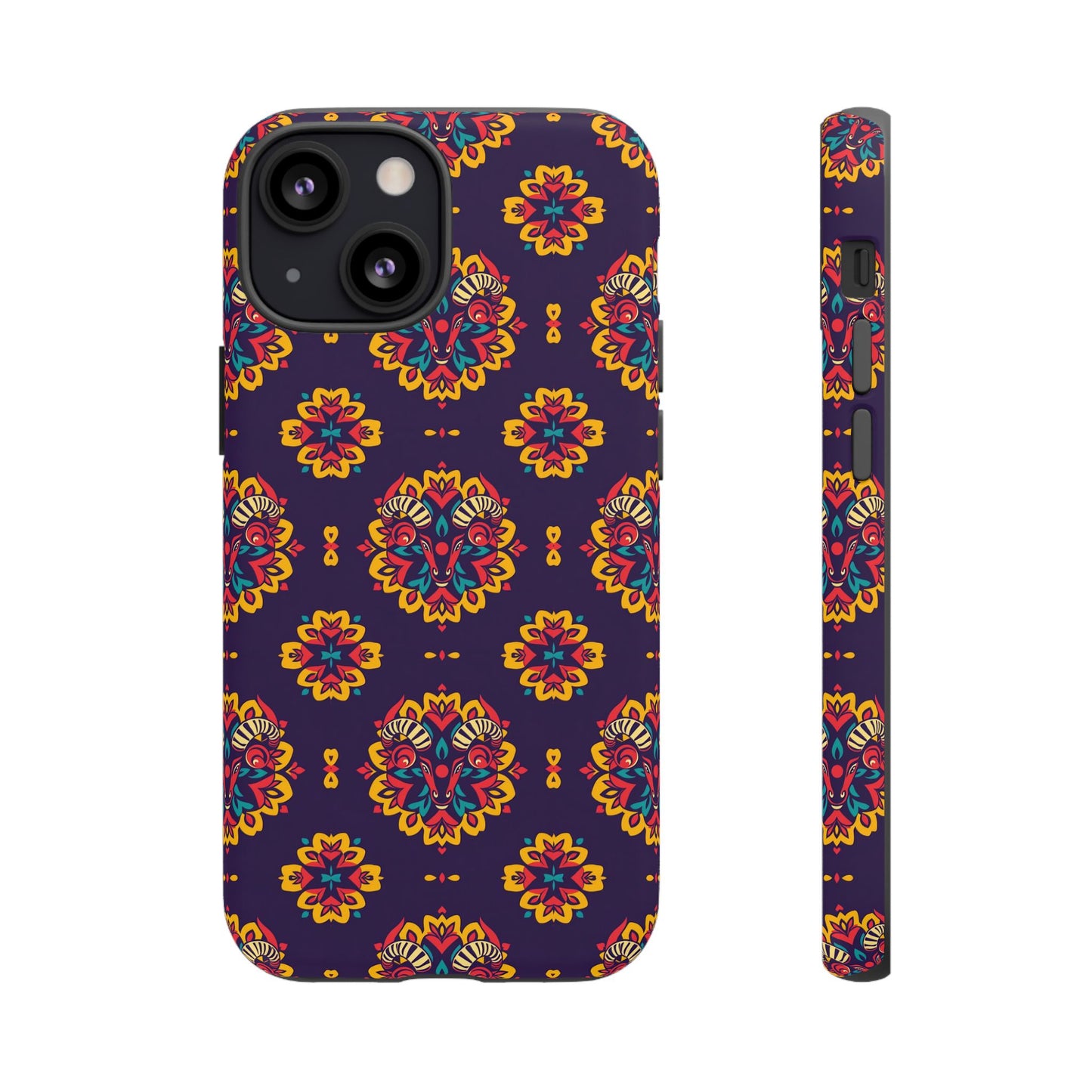 Tough Cases, Taurus, Zodiac, Flower Pattern