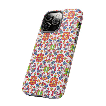 Tough Cases, Libra, Zodiac v1, Flower Pattern