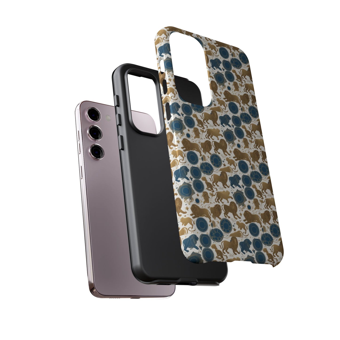 Tough Cases, Leo, Zodiac v2, Metal Pattern