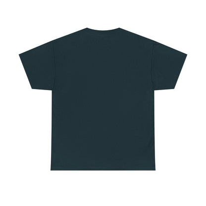 Unisex Heavy Cotton T-Shirt, Midnight Arrow v1, Sagittarius Zodiac Design
